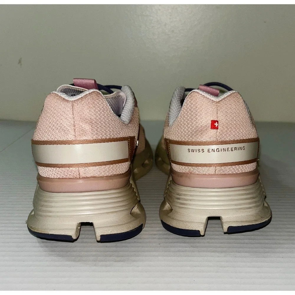 On Cloud Cloudnova Sneakers Women 10 RoseBrown Running Walking Shoes 26.98121